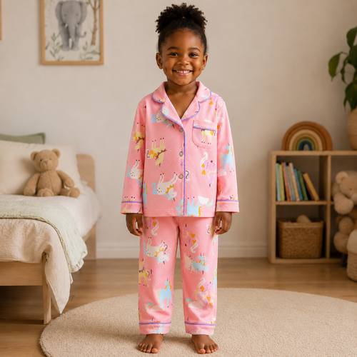 Ensemble Pyjama à motifs - Fille